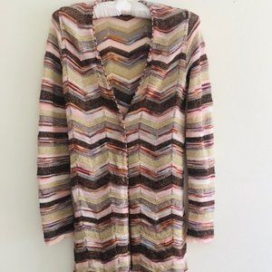 Missoni Chevron Striped Cardigan